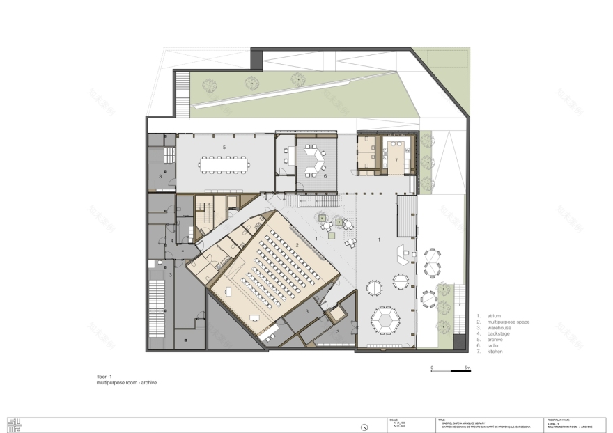 西班牙加布里埃尔·加西亚·马尔克斯图书馆丨西班牙巴塞罗那丨SUMA·阿奎特图拉-17