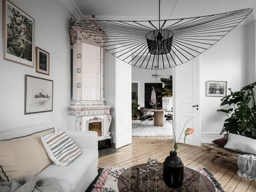 瑞典混搭风格公寓设计-8