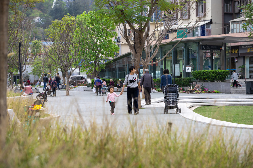 深圳东角头地铁站公园-24