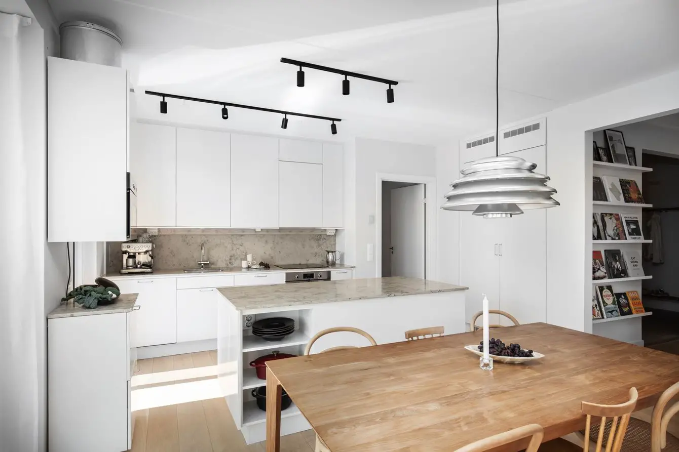 开放式厨房的时尚解决方案 | 半开放设计-7