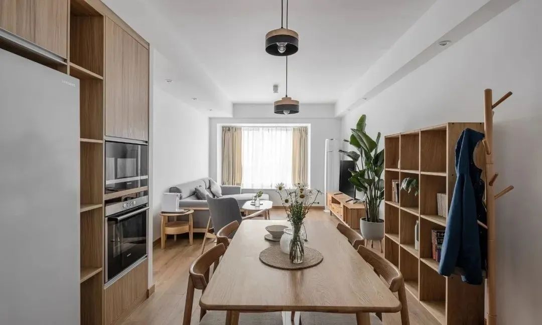 95㎡原木三居室,自然休闲风的设计解读-19