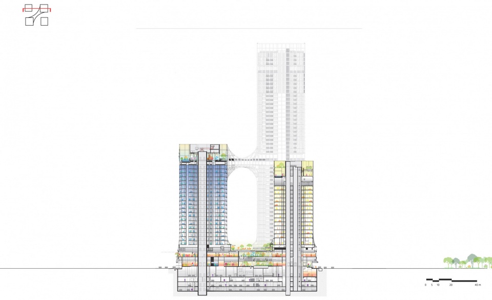 康宁河湾丨新加坡丨BIG–Bjarke Ingels Group-58