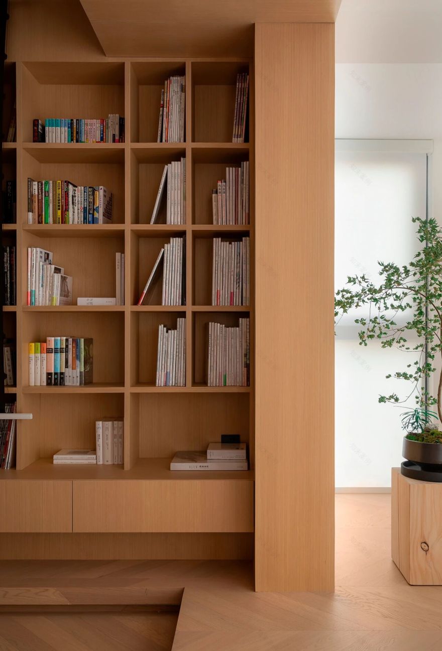 日系美学构筑130㎡精神角落丨中国杭州丨意森空间设计-12