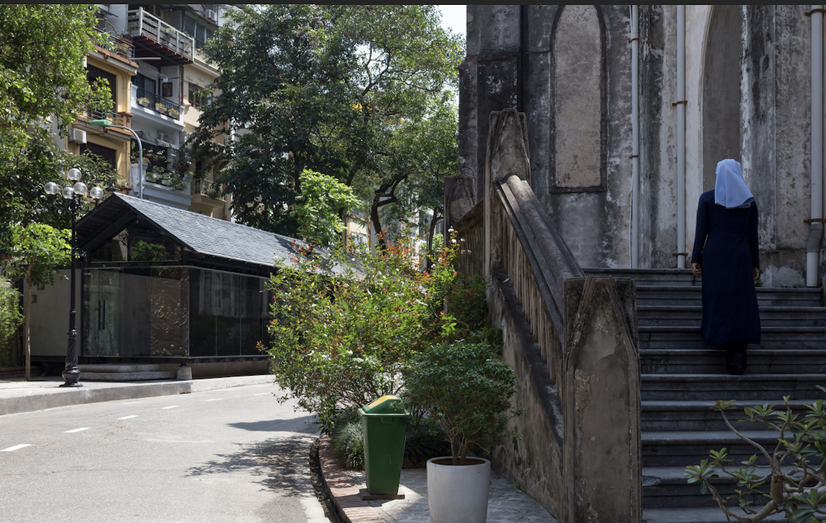 越南文化中的寺庙与绿意盎然的环境设计-19