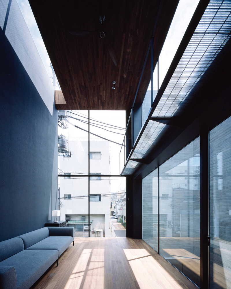 东京老城区的度假村式庭院住宅-35