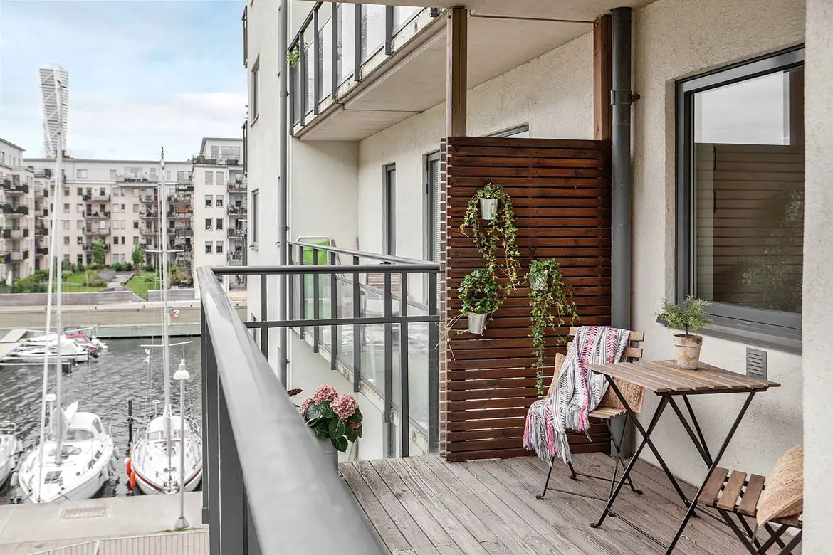 瑞典南部港口公寓，蓝调海洋风-14