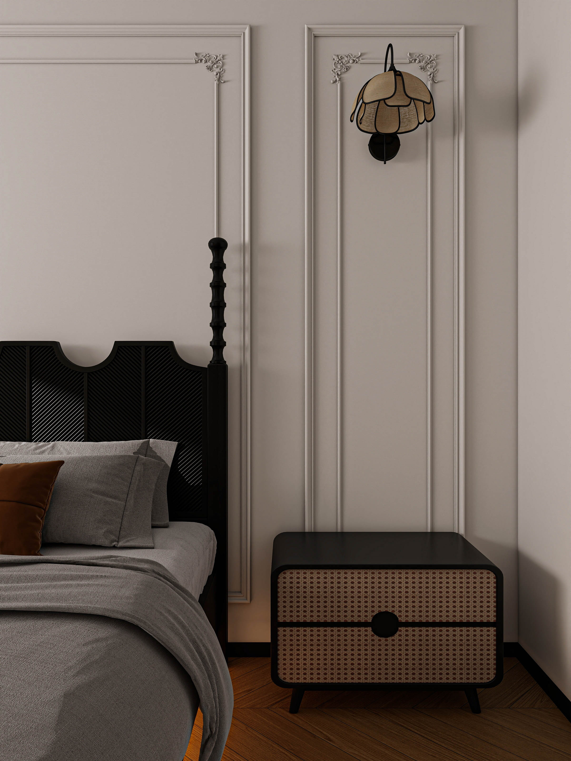 四川成都大邑滨江新城（138平方复古法式四居室）-28