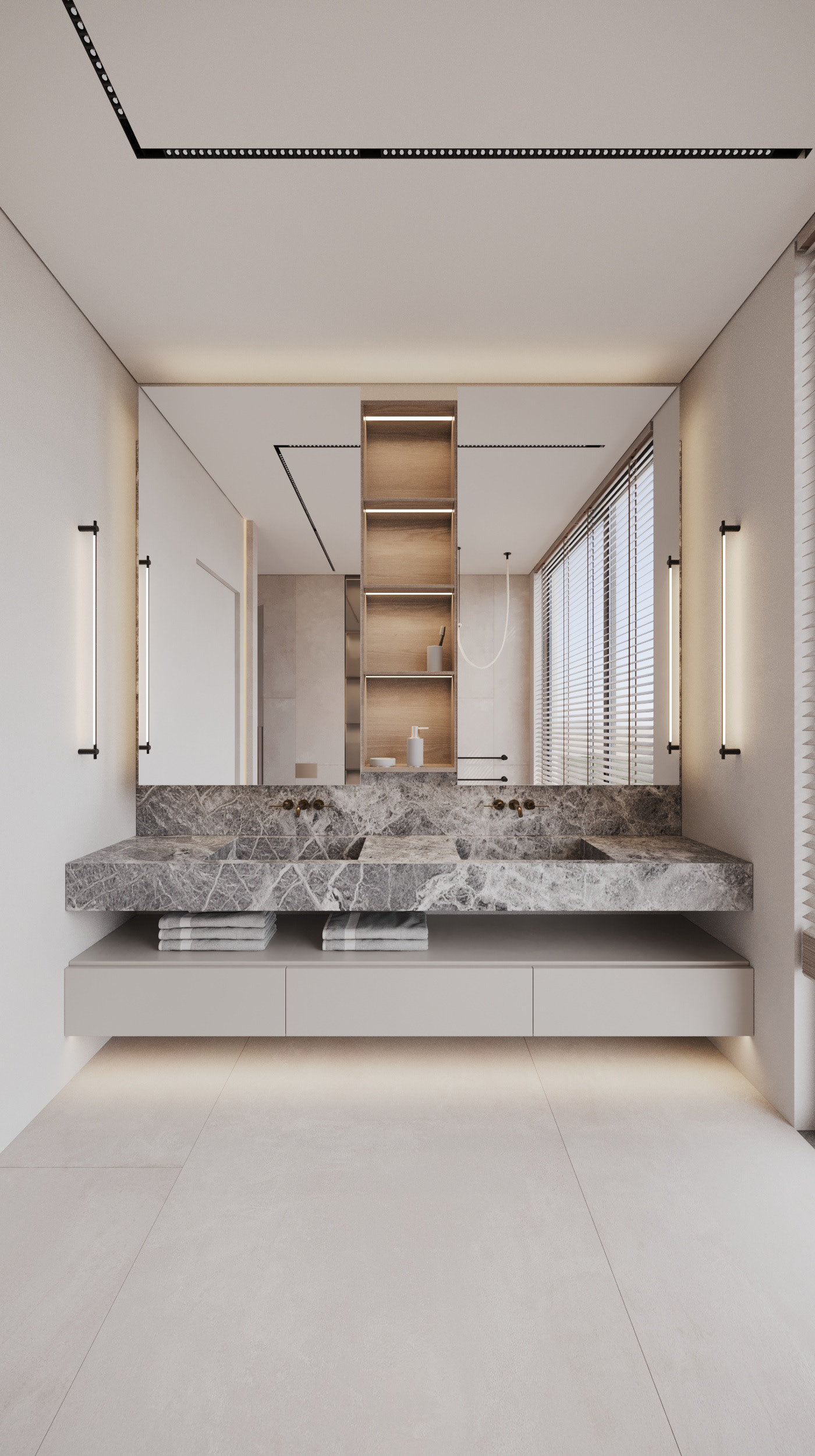 232㎡大平米住宅设计 不一样的高级感！-11