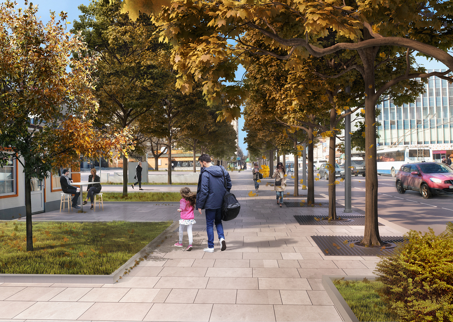 顿河畔罗斯托夫大萨多瓦亚街景观概念设计丨俄罗斯顿河畔罗斯托夫丨Project建筑事务所,STRELKA咨询公司等-12