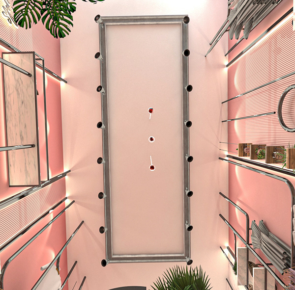 Clothing store-university 3rd year- Interior design-7