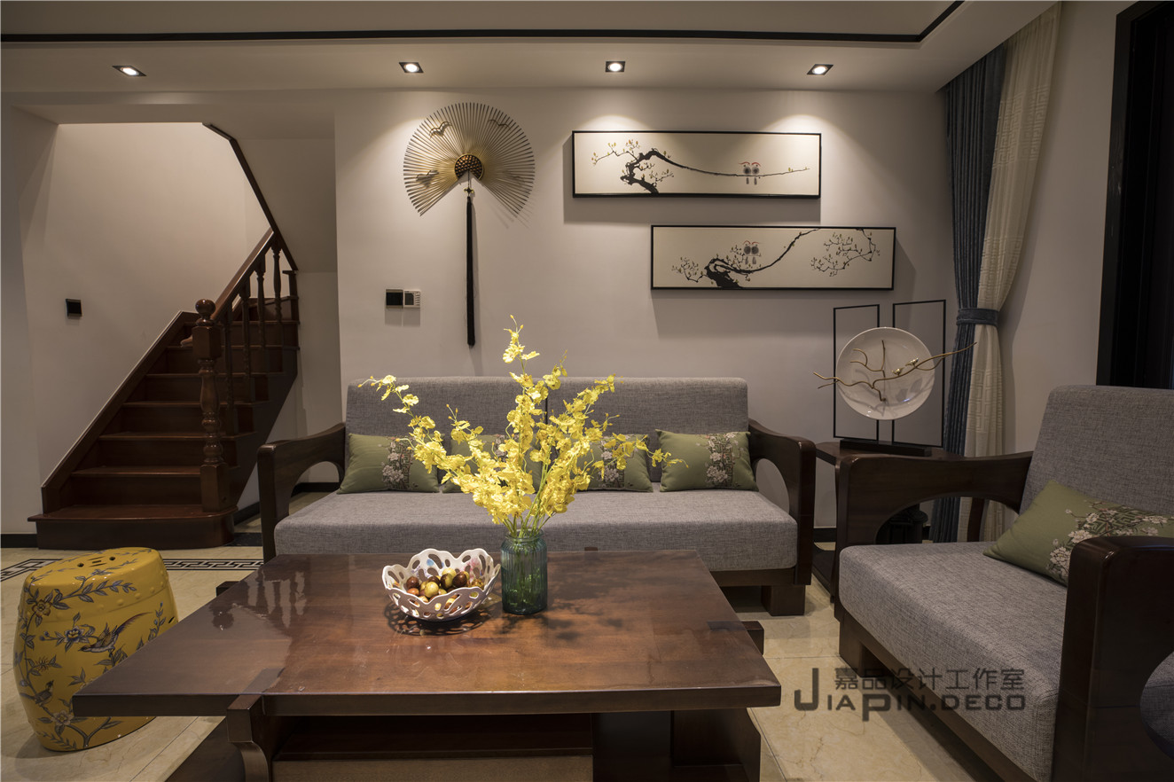 [孔雀之韵]孔雀城185平复式新中式风格 — — 颜健-12