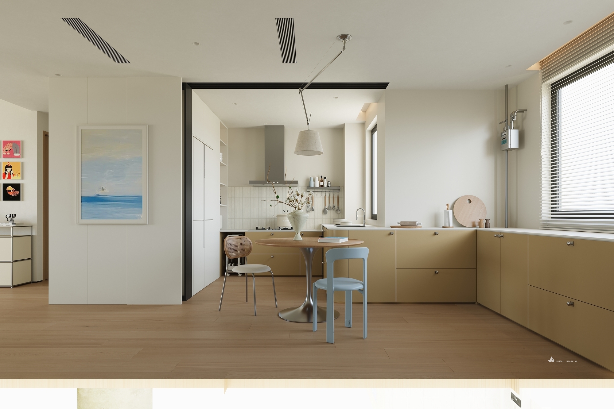 蓝色治愈系，那一抹蓝色是多少的向往-9