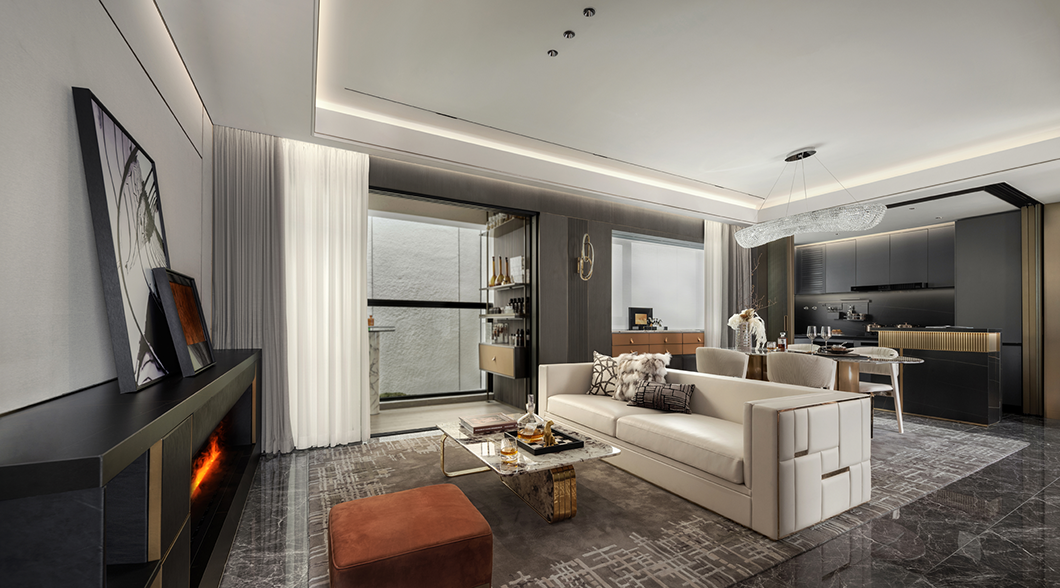 广州金茂万科·都会四季看房公区&116样板房丨中国广州丨深圳GNU金秋设计-53