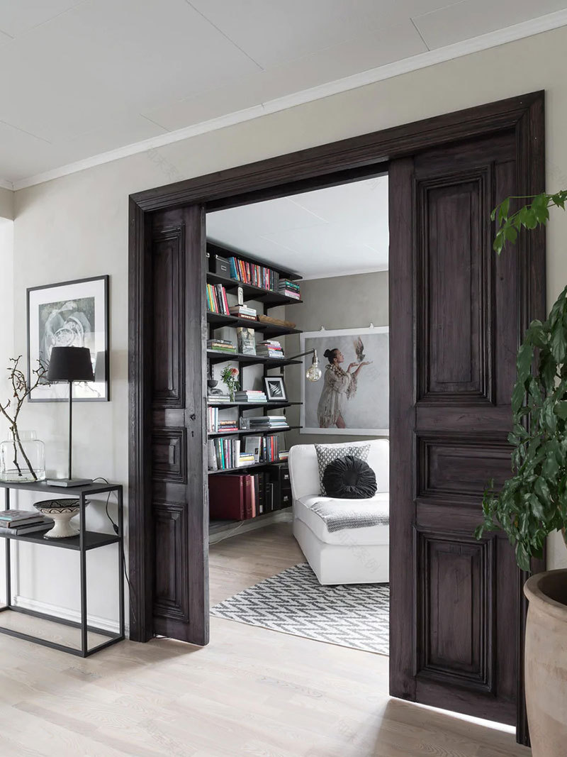 瑞典乡村风情与现代设计完美结合的老屋翻新-4