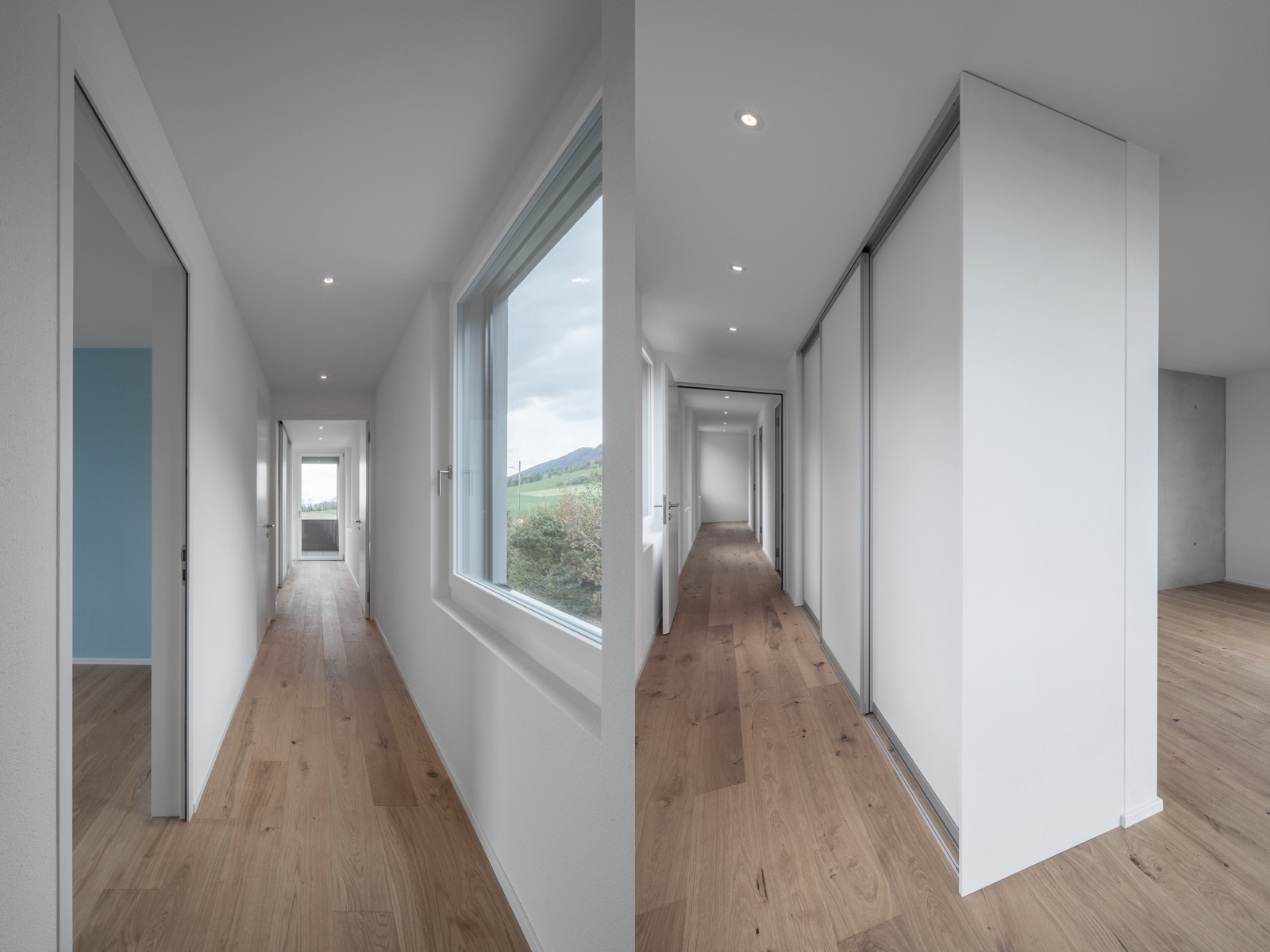 瑞士农村四口之家住宅，灵活居住空间与自然美景相融合-16