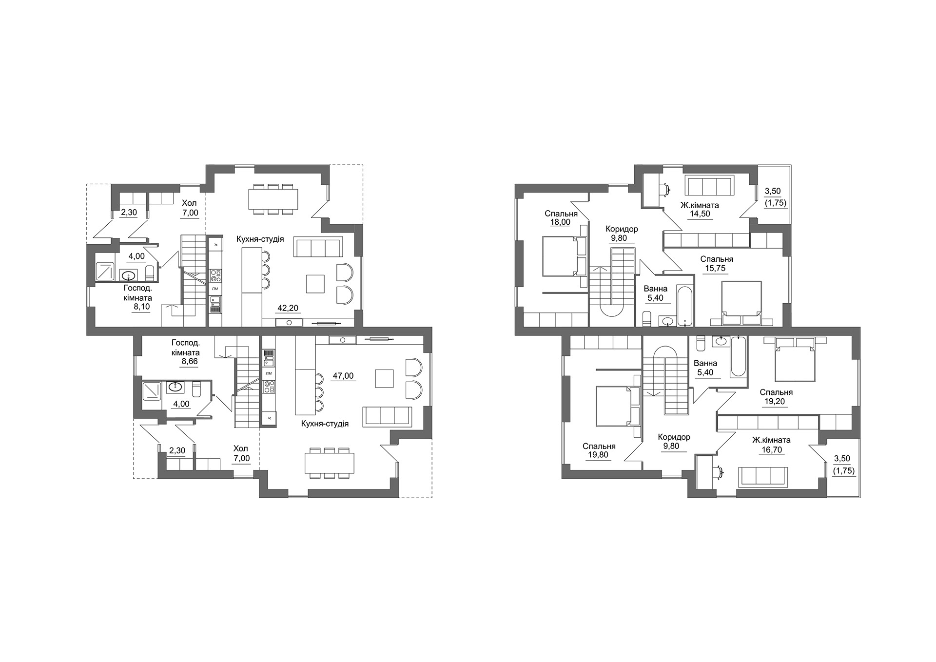 GG4双联排房屋丨UkraineTernopil-14