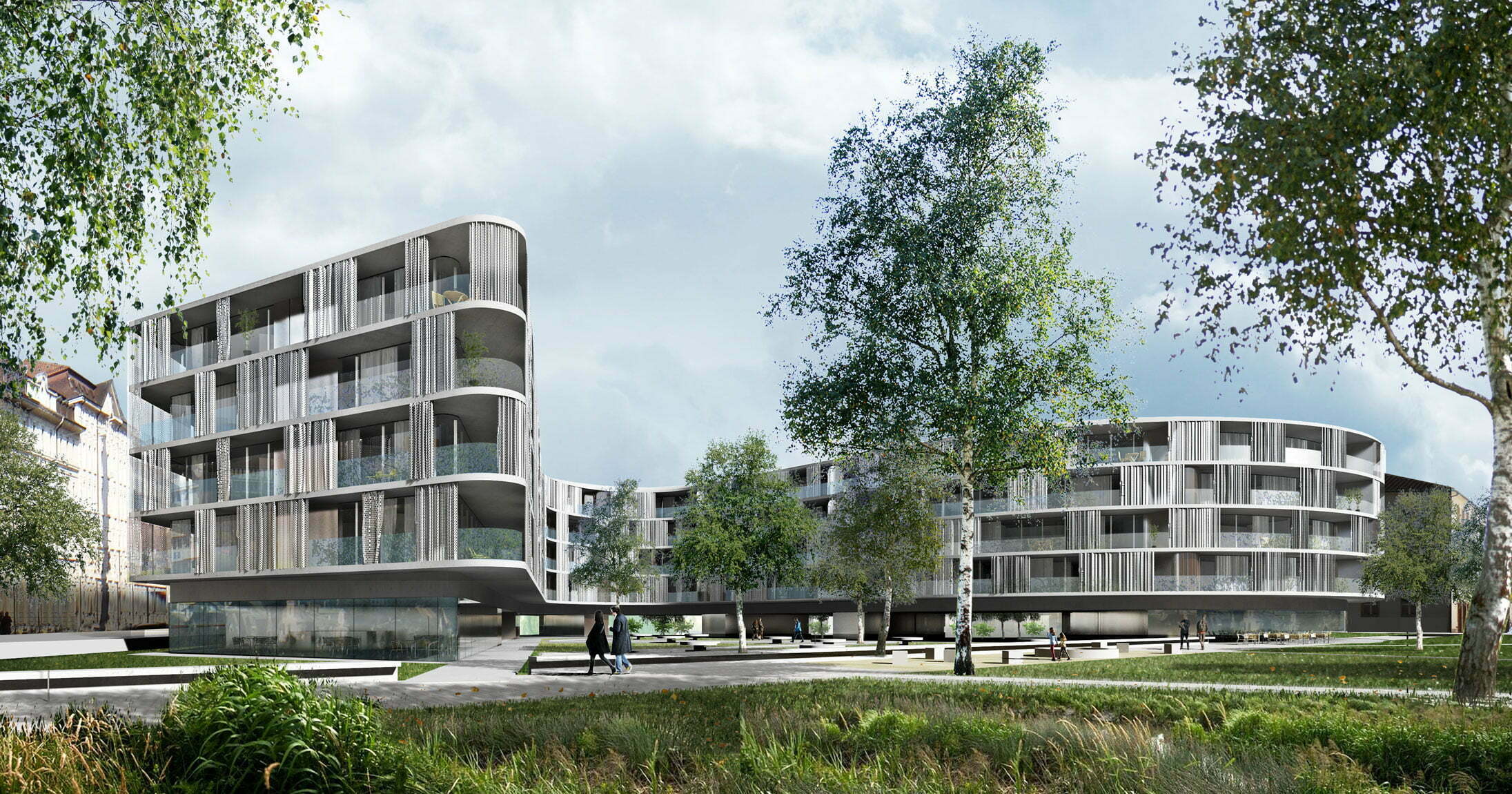 巴塞尔儿童医院区域住房丨瑞士丨bevk perović arhitekti-2