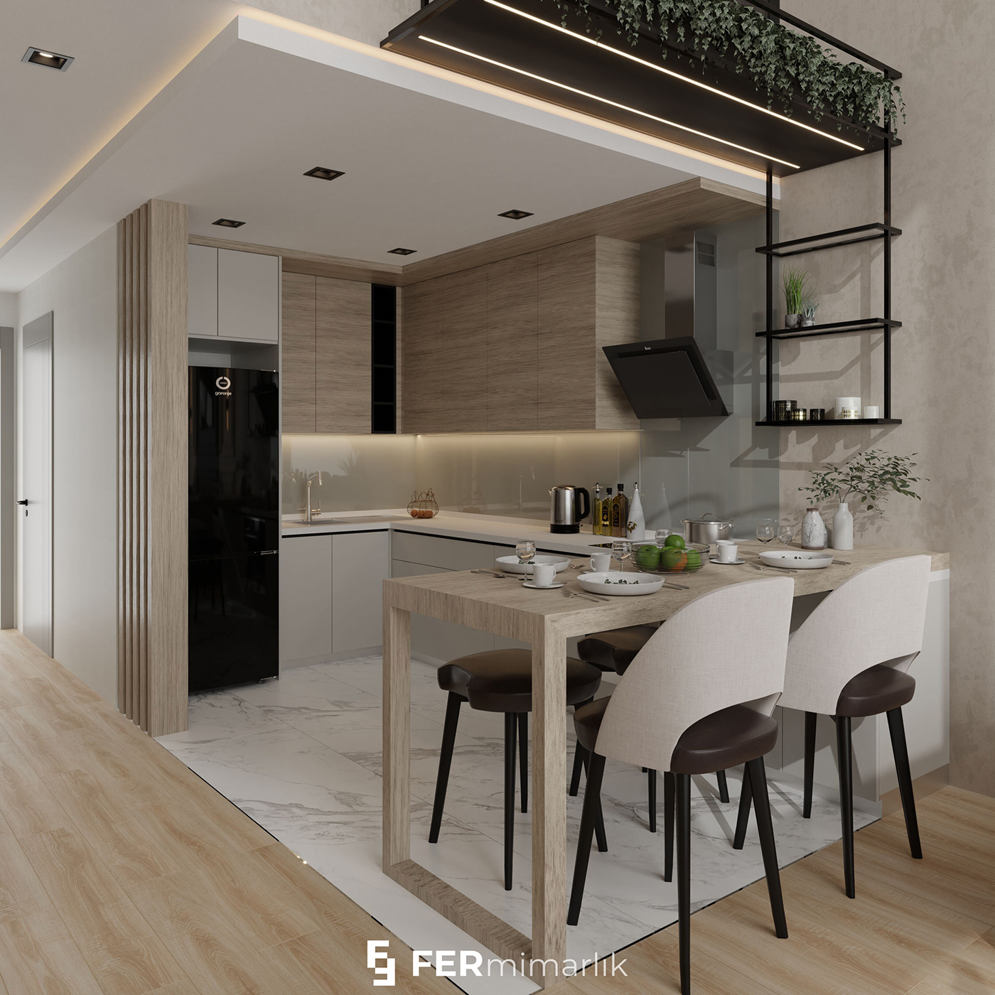 Anastasiya Gushchina丨别墅丨In Marin Interior Design-7