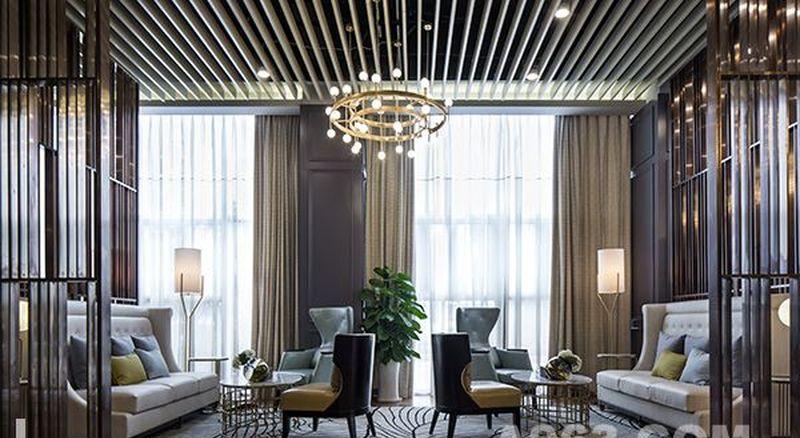 南京中交锦致售楼处 | 轻奢ART DECO风格，打造舒适尊贵空间-5