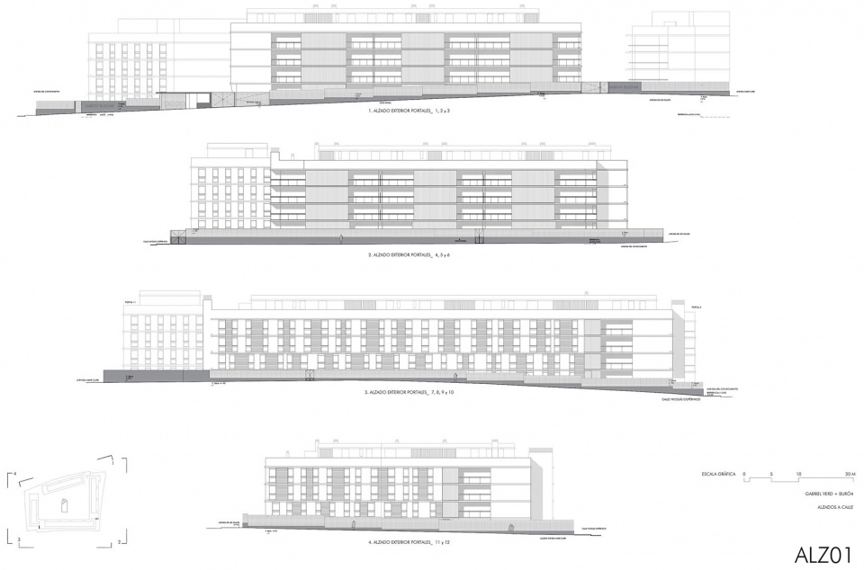 塞维利亚 Habitat Bulevar 住宅综合体 | 高效可持续的建筑形态与公共空间-65