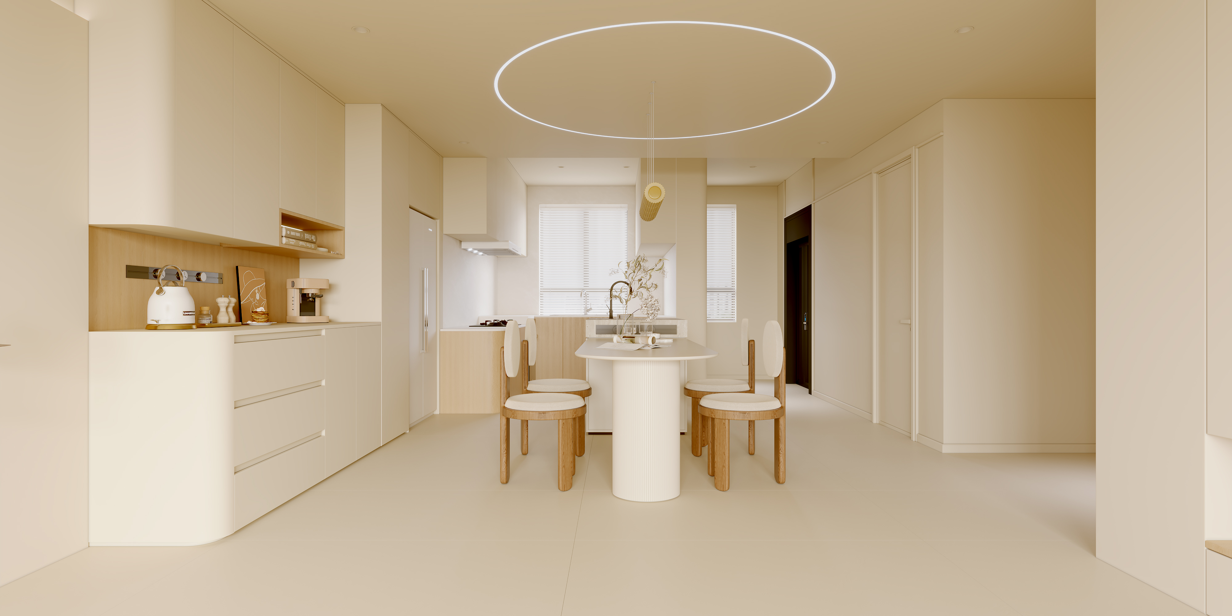 暖色别墅空间-9