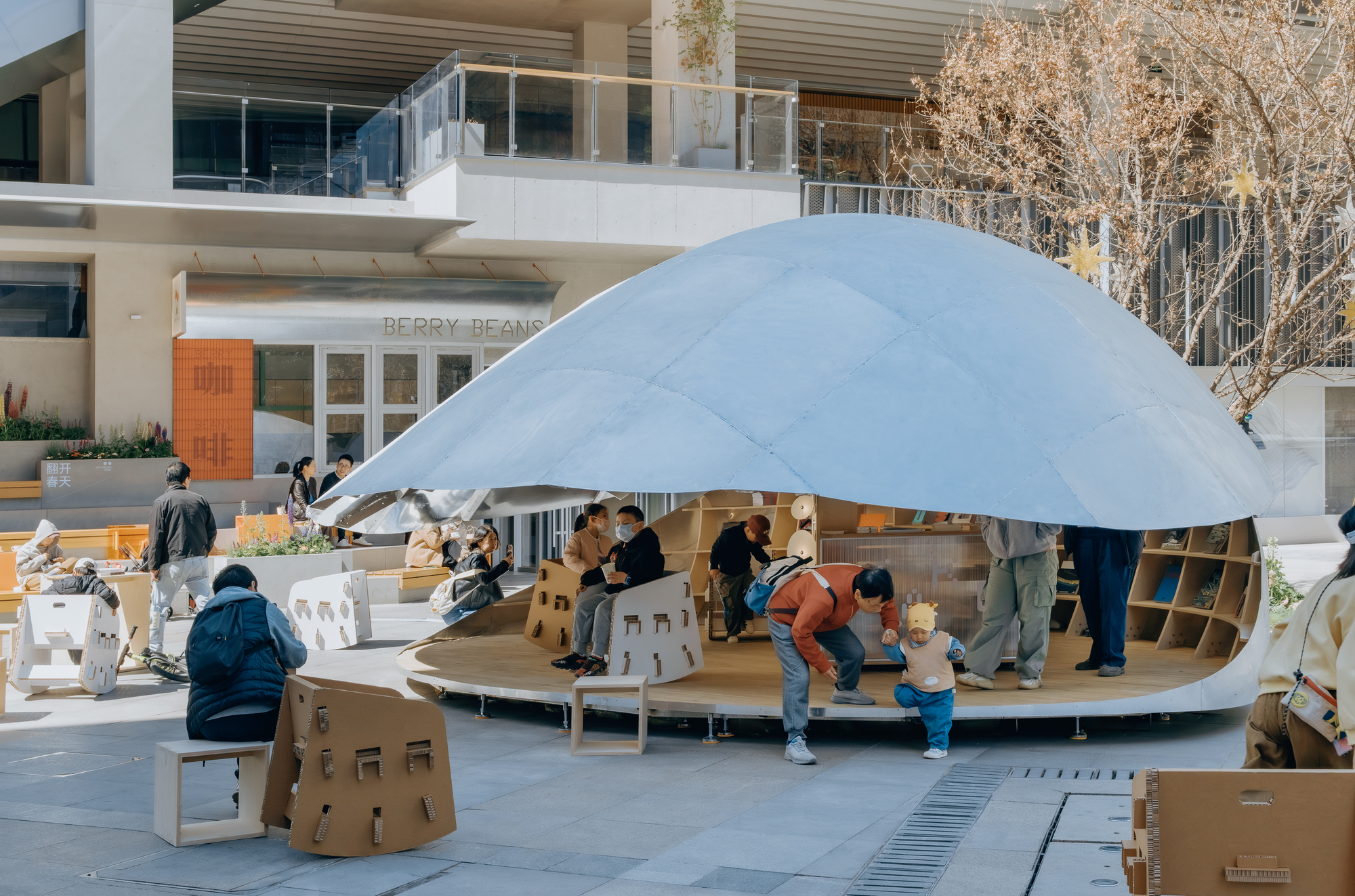 Shell Book Pavilion / LUO studio-9
