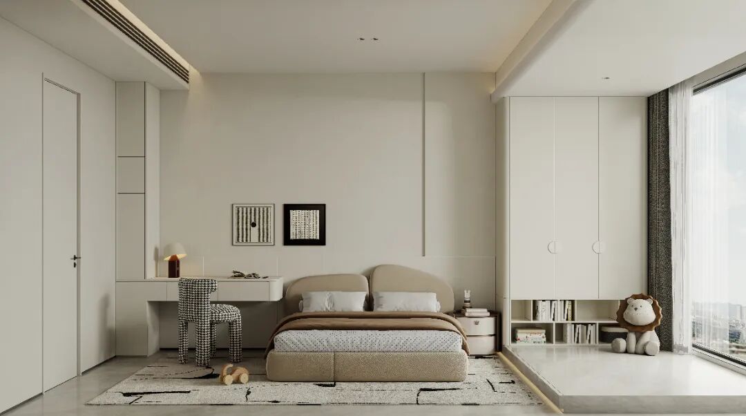 揽月台299㎡中叠现代简约设计-42