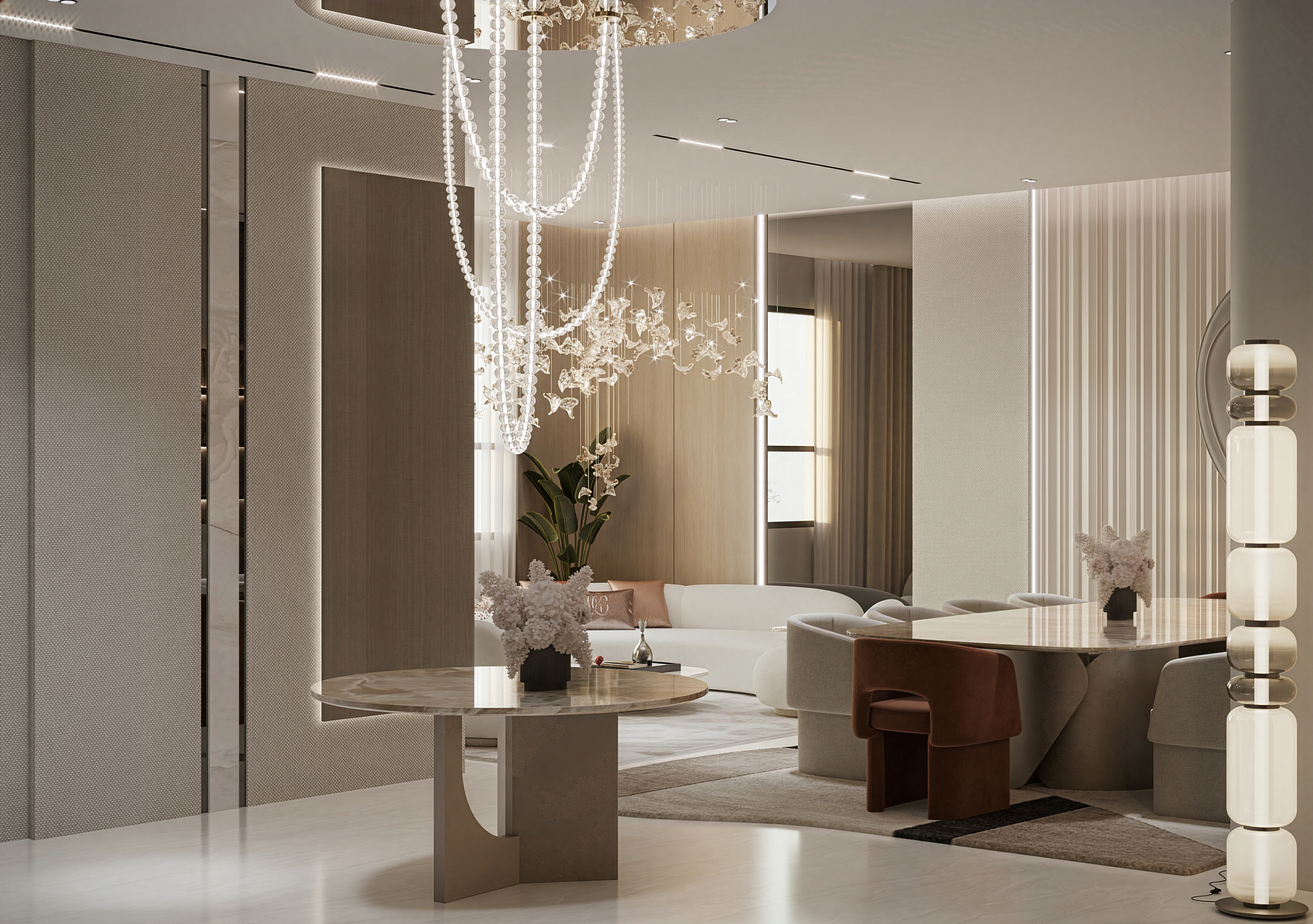 Modern Villa ground floor in KSA-1