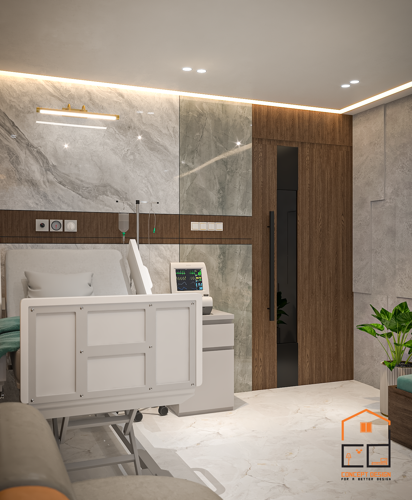 Medical VIP Room Interior Design-9