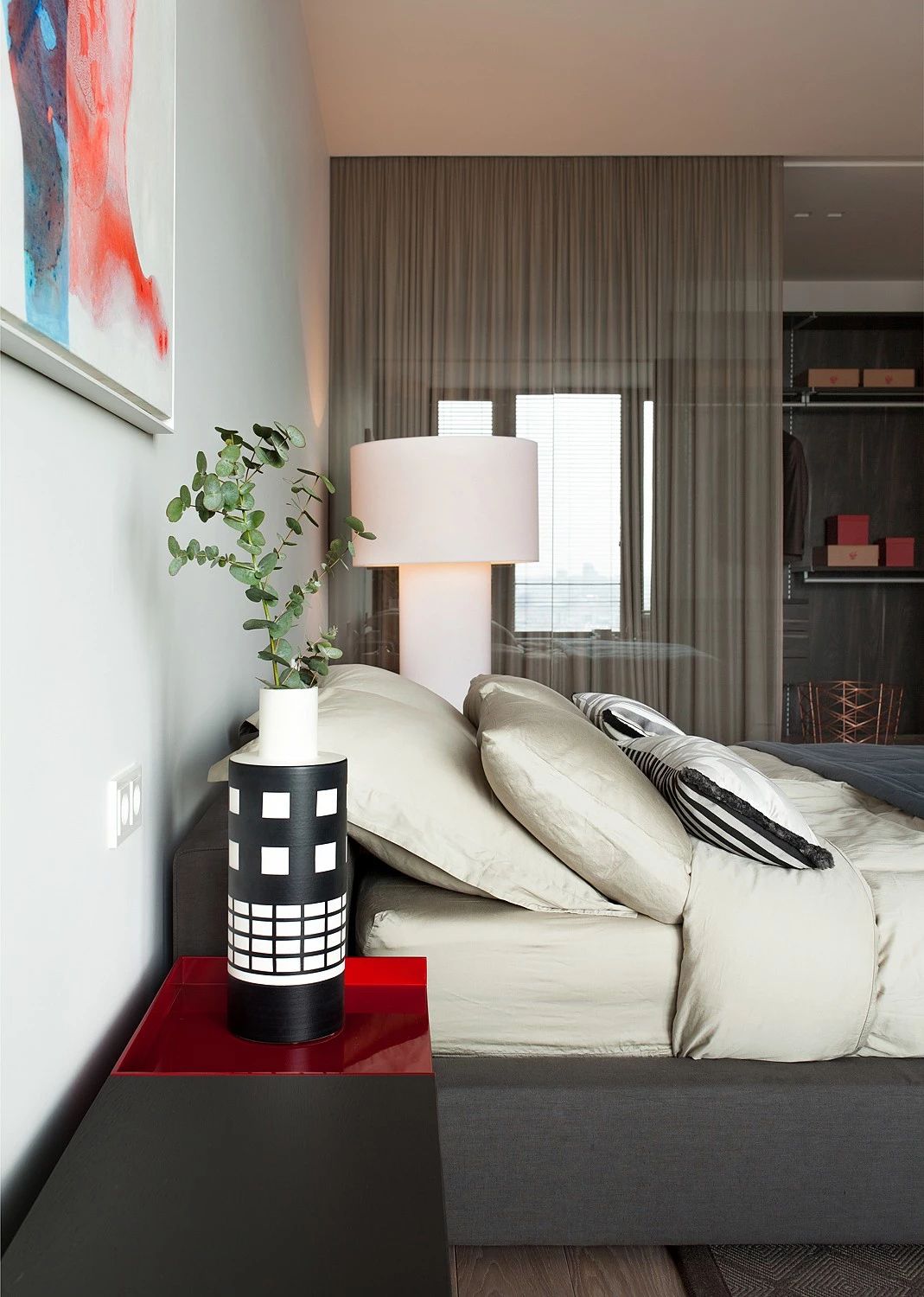 简约优雅的 78㎡一居室设计-59