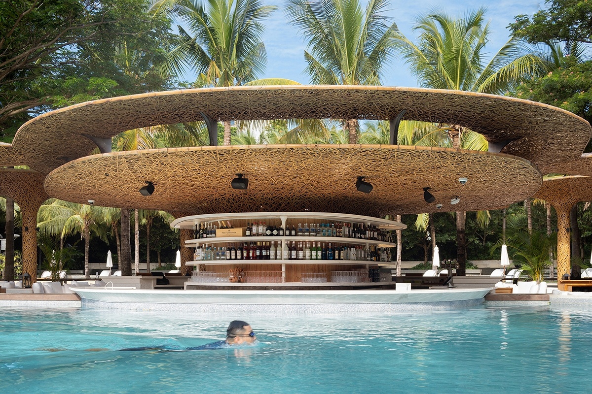 三亚艾迪逊酒店海滩俱乐部丨中国三亚丨万社设计-40