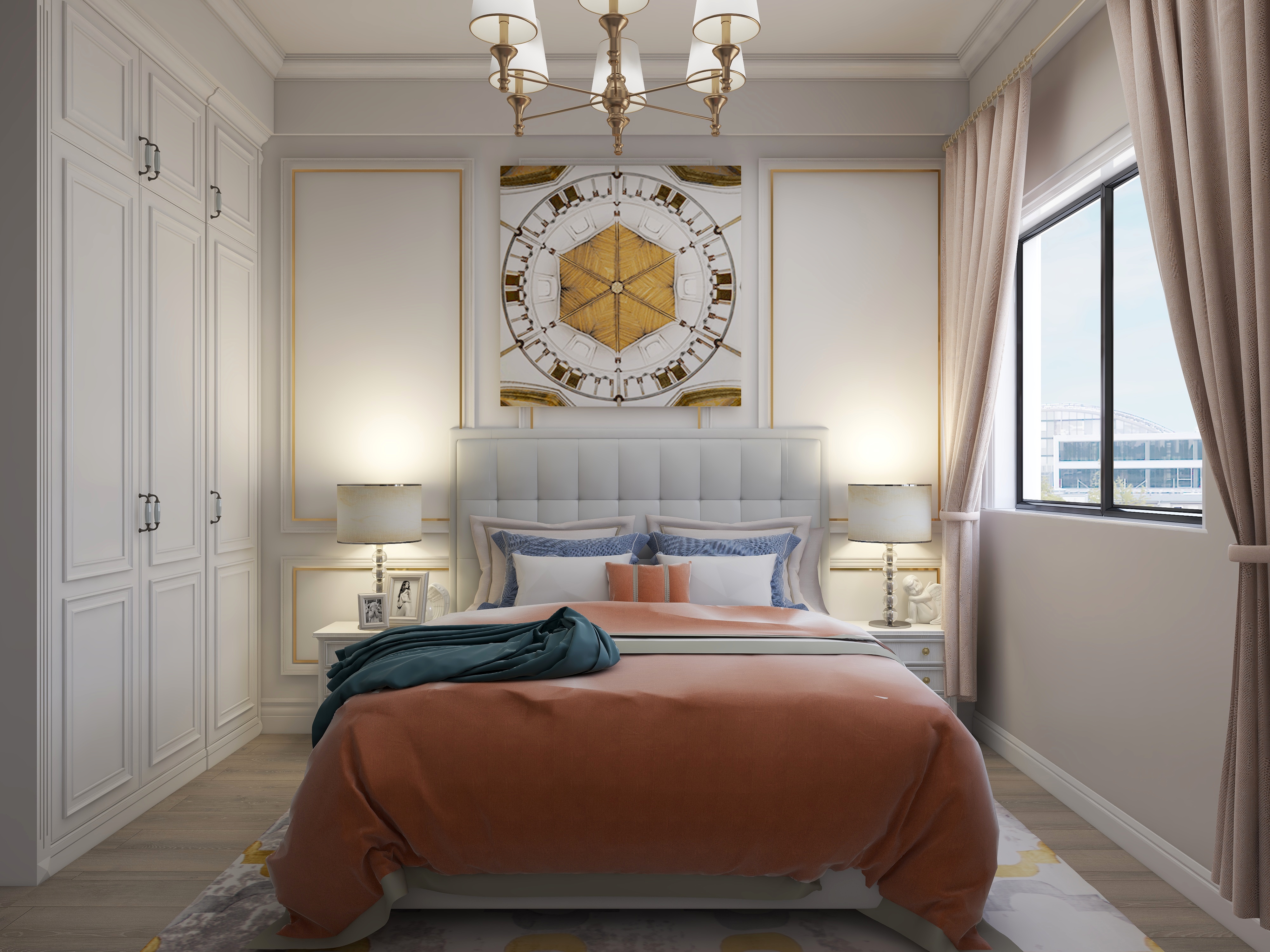 《十行红笺》美式轻奢风，温馨柔美金属质感-18