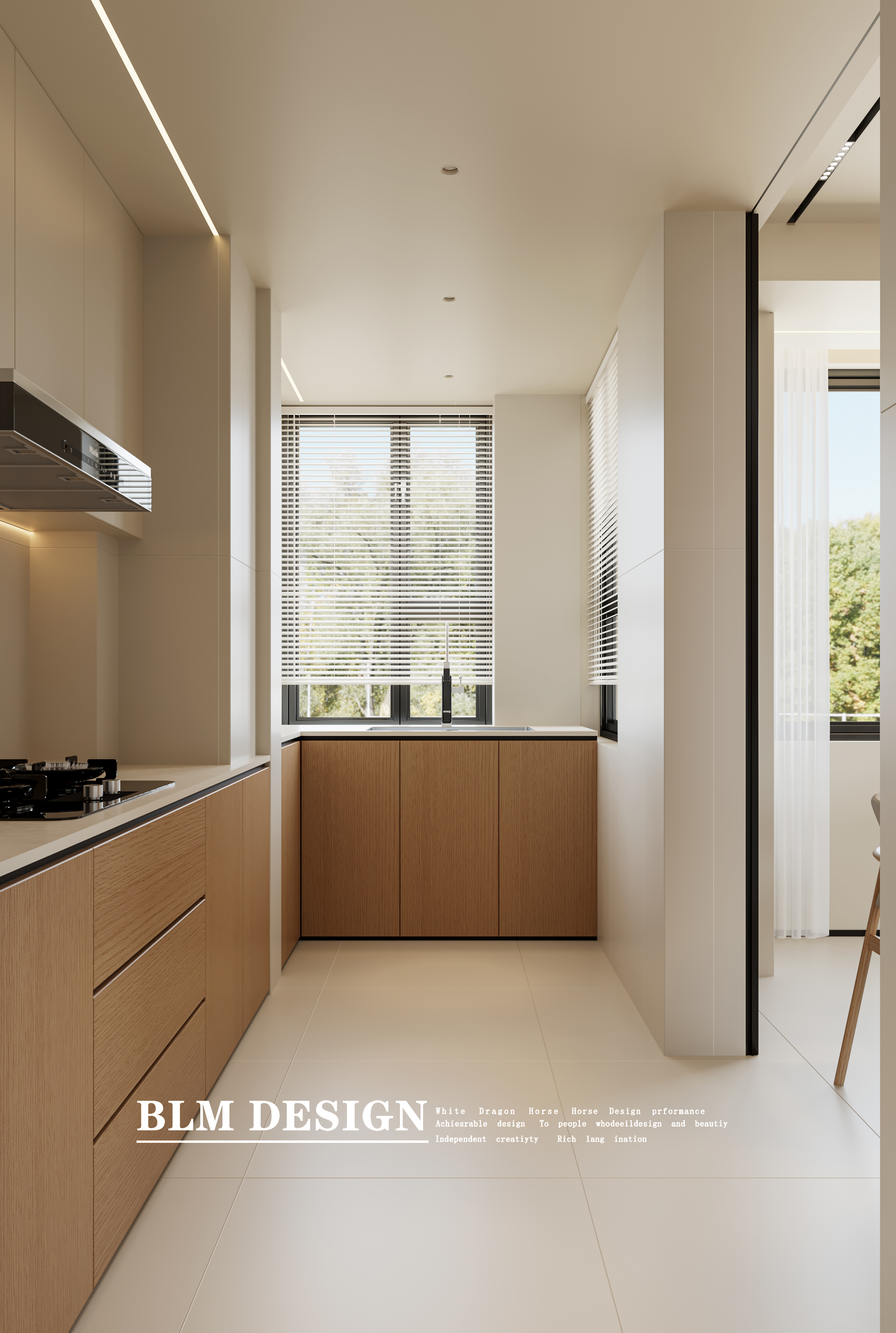 奶油原木风-白龙马效果图-9