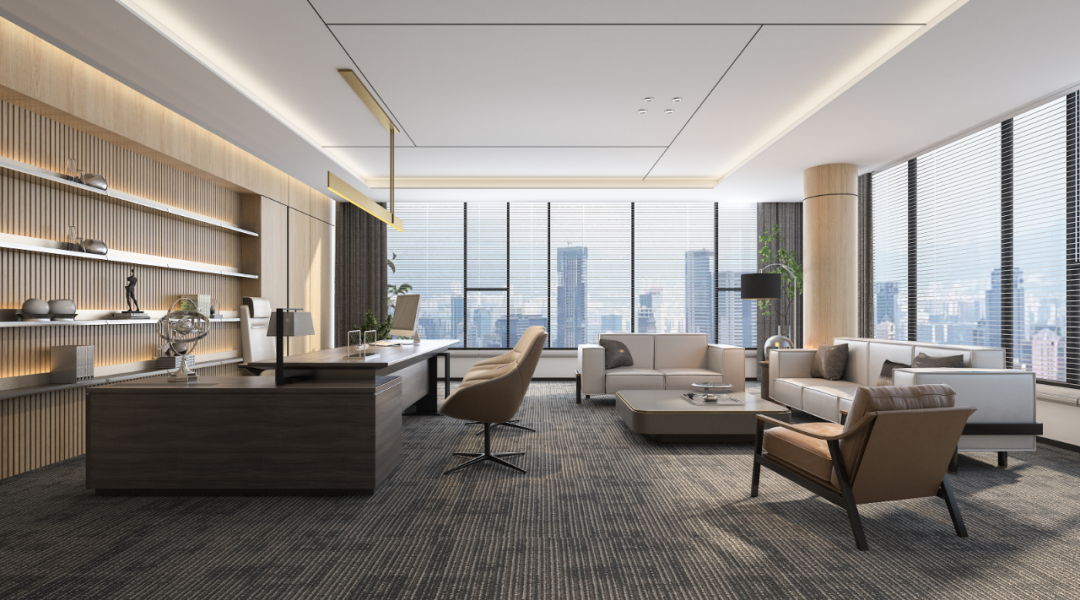 蓝河绵羊乳业集团办公室——现代极简之美-134