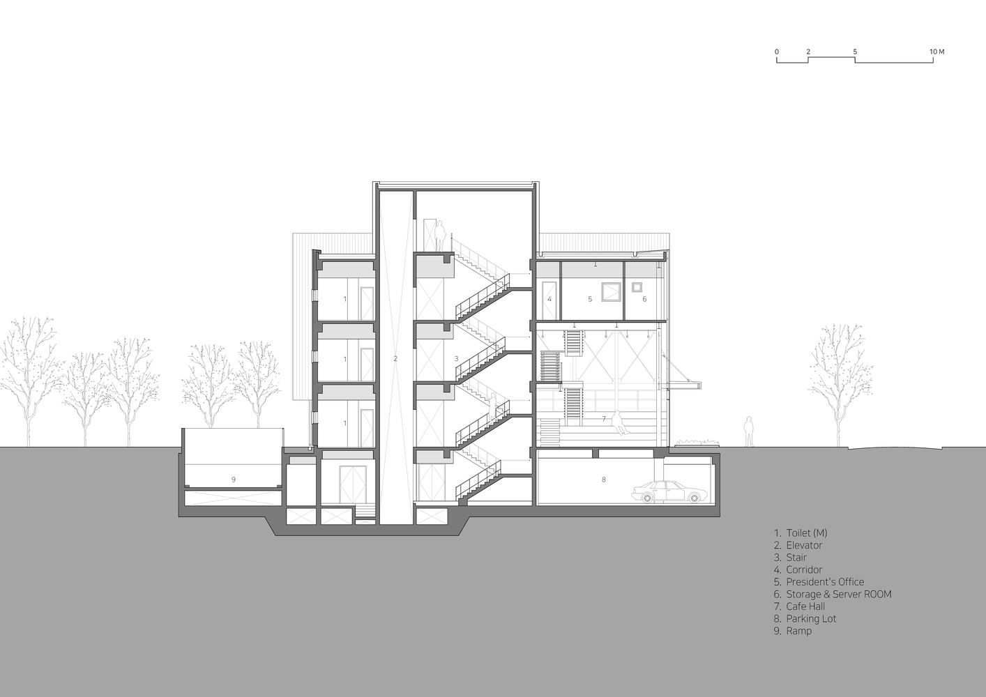 韩国安山咖啡文化中心丨韩国安山市丨TAAL Architects-50