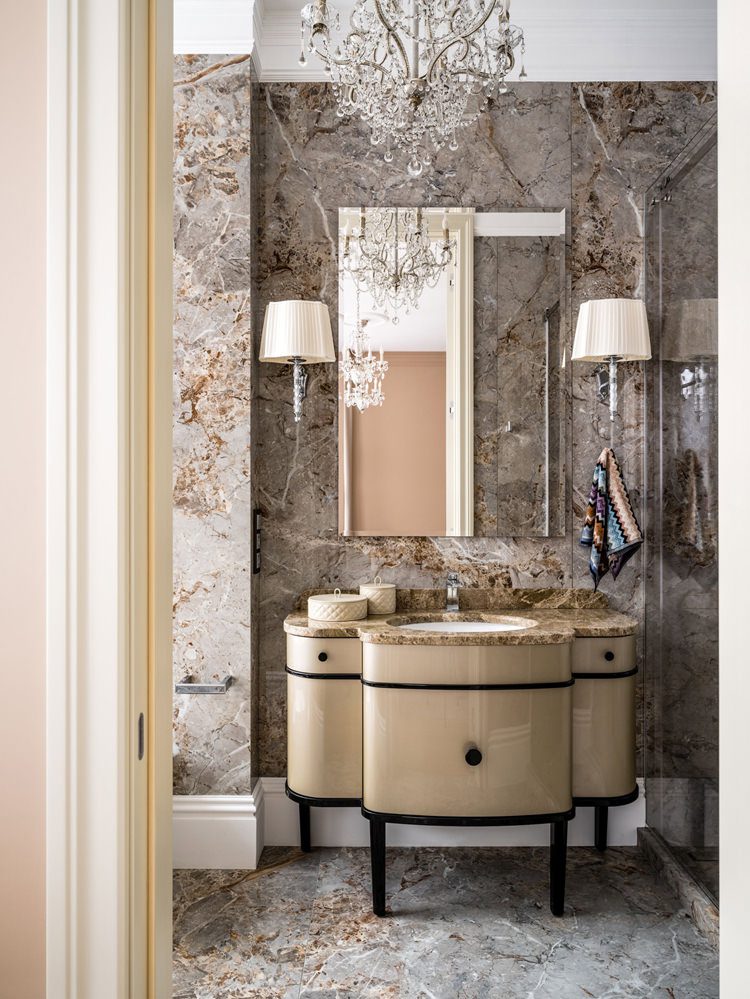 莫斯科Cameo小区三层城市公寓（“城市别墅”）丨俄罗斯莫斯科丨BELLARDO设计工作室（安娜·萨哈罗娃,斯韦特兰娜·格拉兹科娃）-45