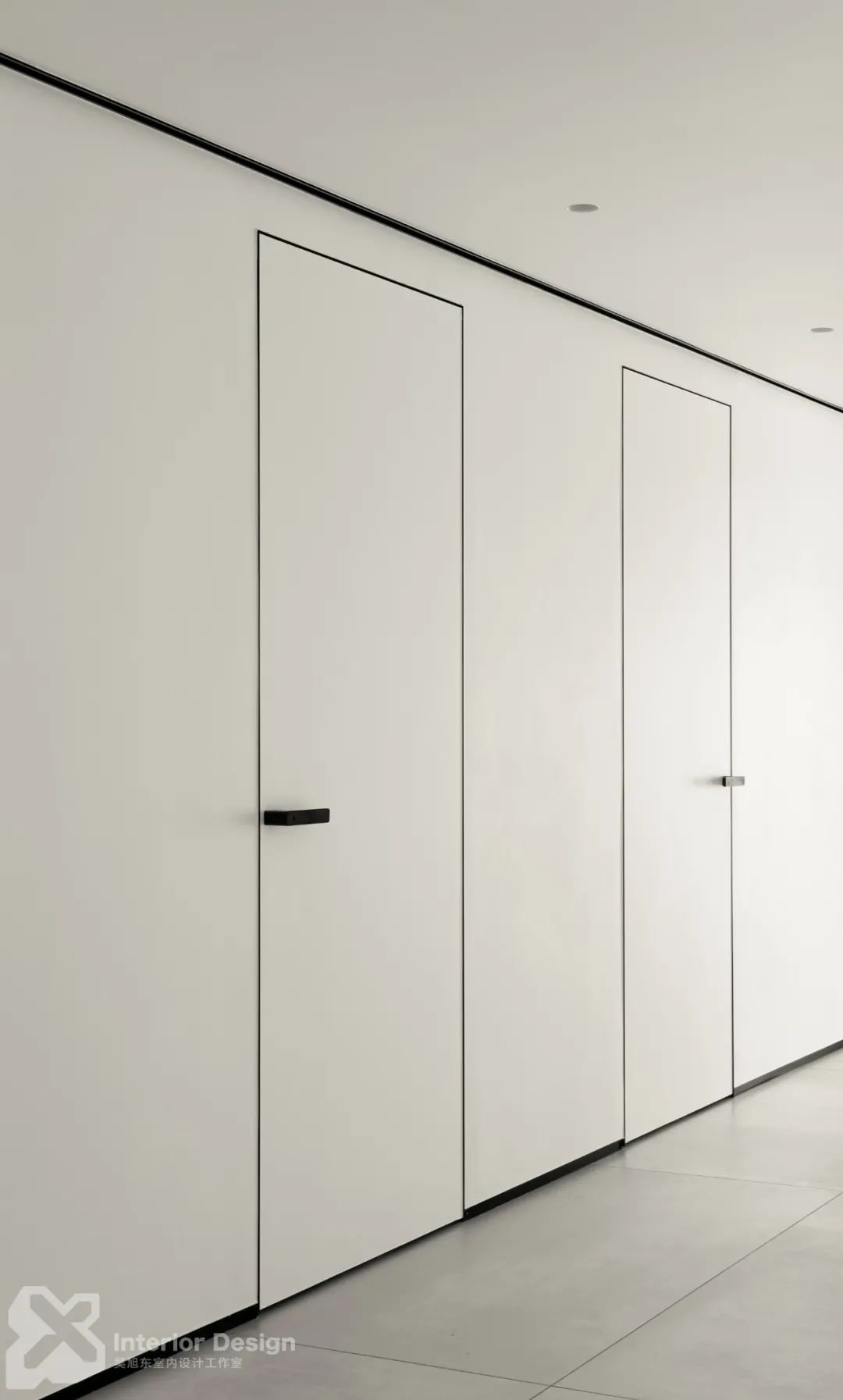 东阳 420㎡极简复式,黑白灰构建纯粹空间-66