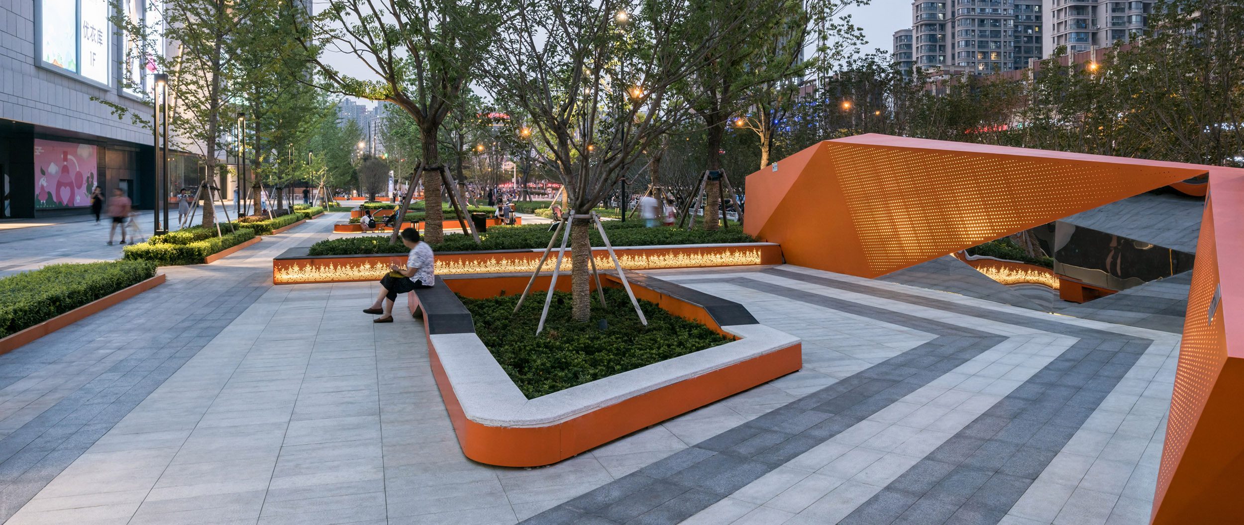 合肥万科森林广场景观-56