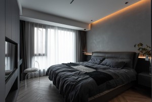 金典装饰 · 120㎡暗黑系现代简约设计-24