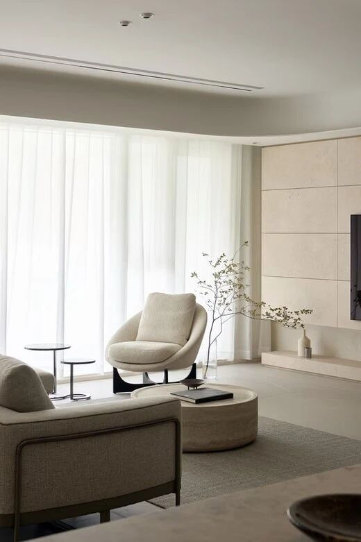 以大地色系与极简语言,构筑155平弹性功能丨中国台中丨新橙设计-45