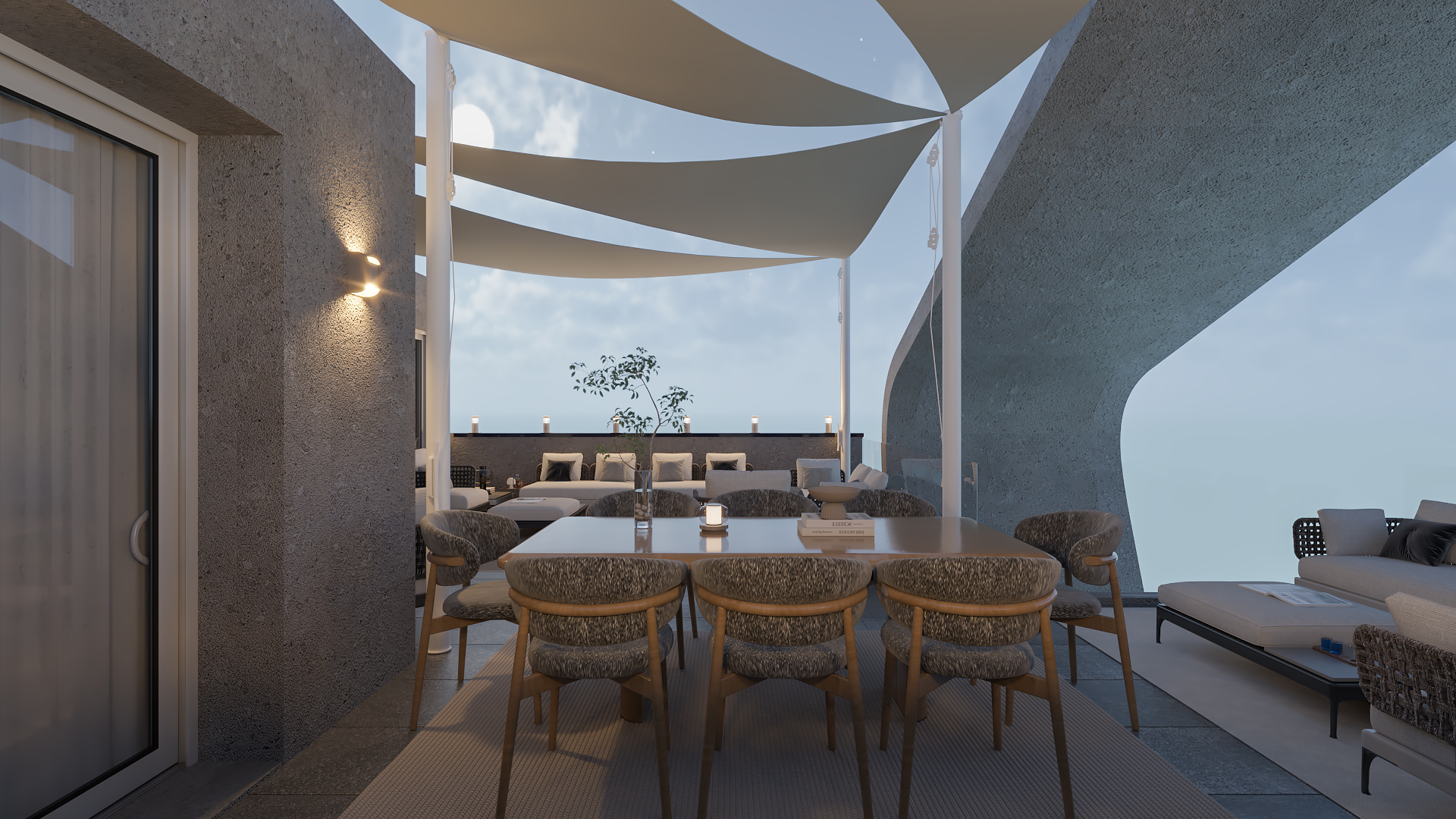 Terrace Design at Fouka Bay, North coast-5