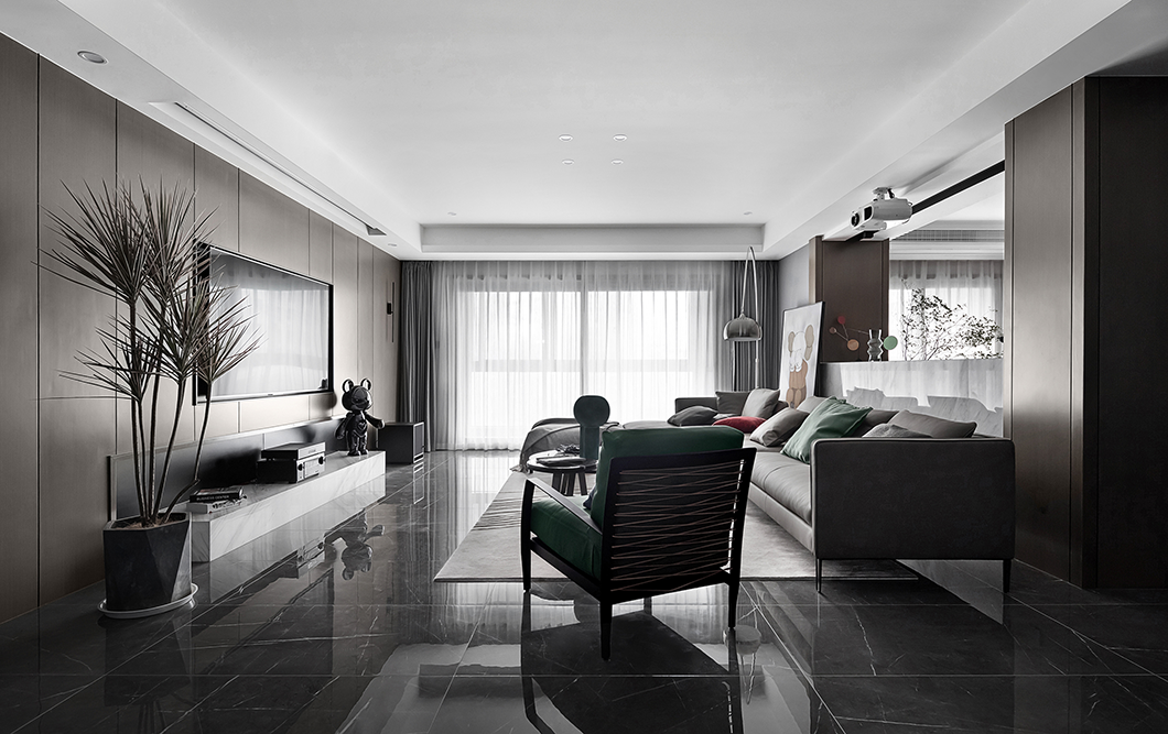大平层舒适空间设计-8