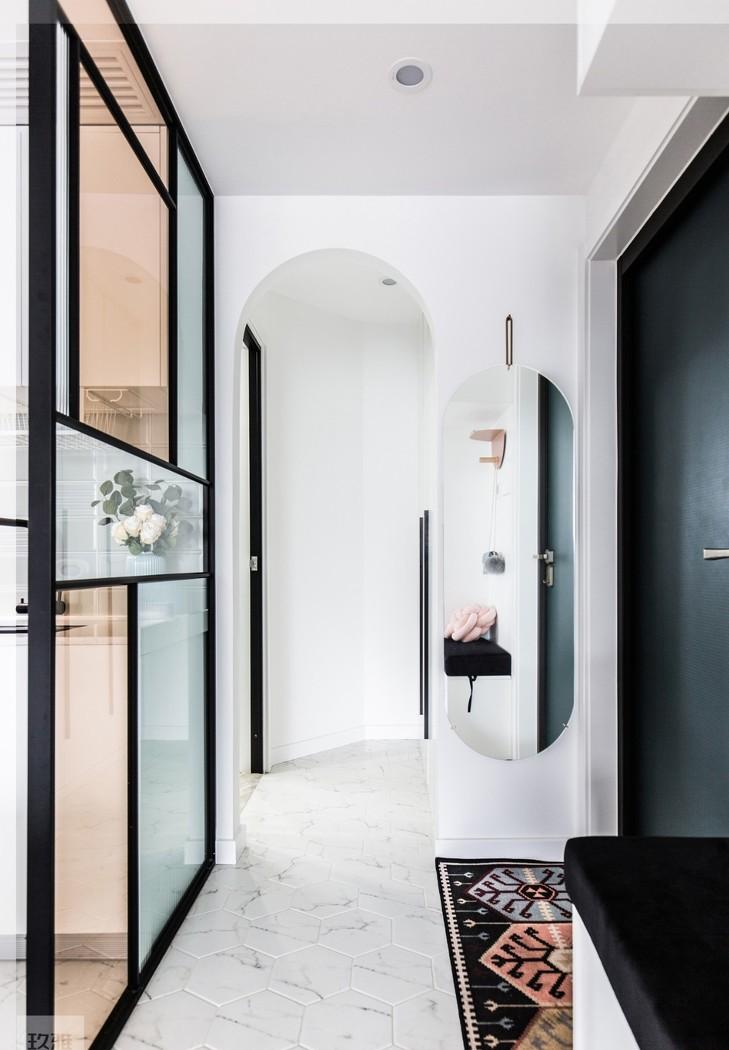 全能格局,珊瑚橘色点缀的玖雅平层设计-68