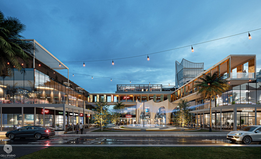 ALSAHIL BOULEVARD 商业地标设计丨沙特阿拉伯丨Cellstudio-22