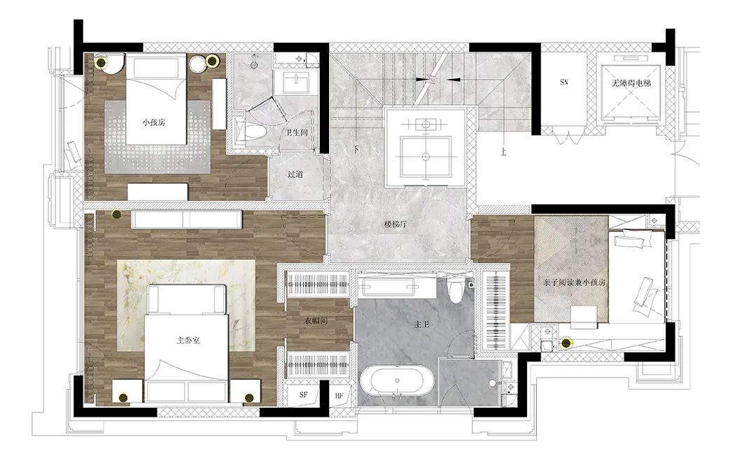 天津上东金茂府叠拼，演绎新中式别墅美学-62