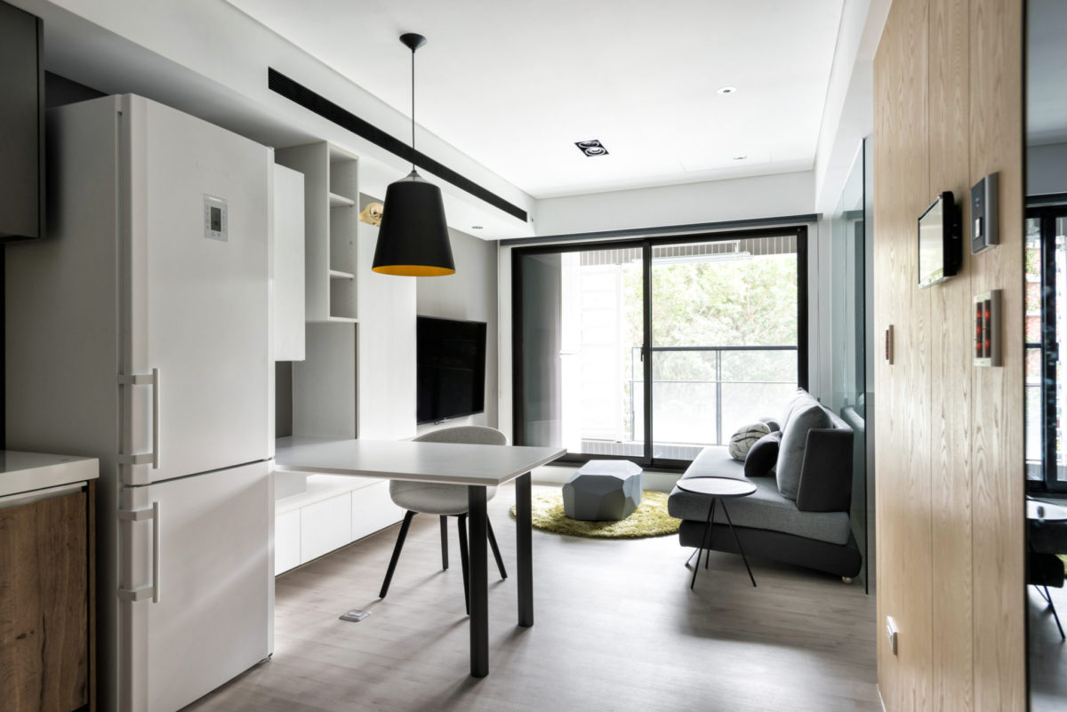 一加一大于二——小户型住宅  奇拓室内设计-3