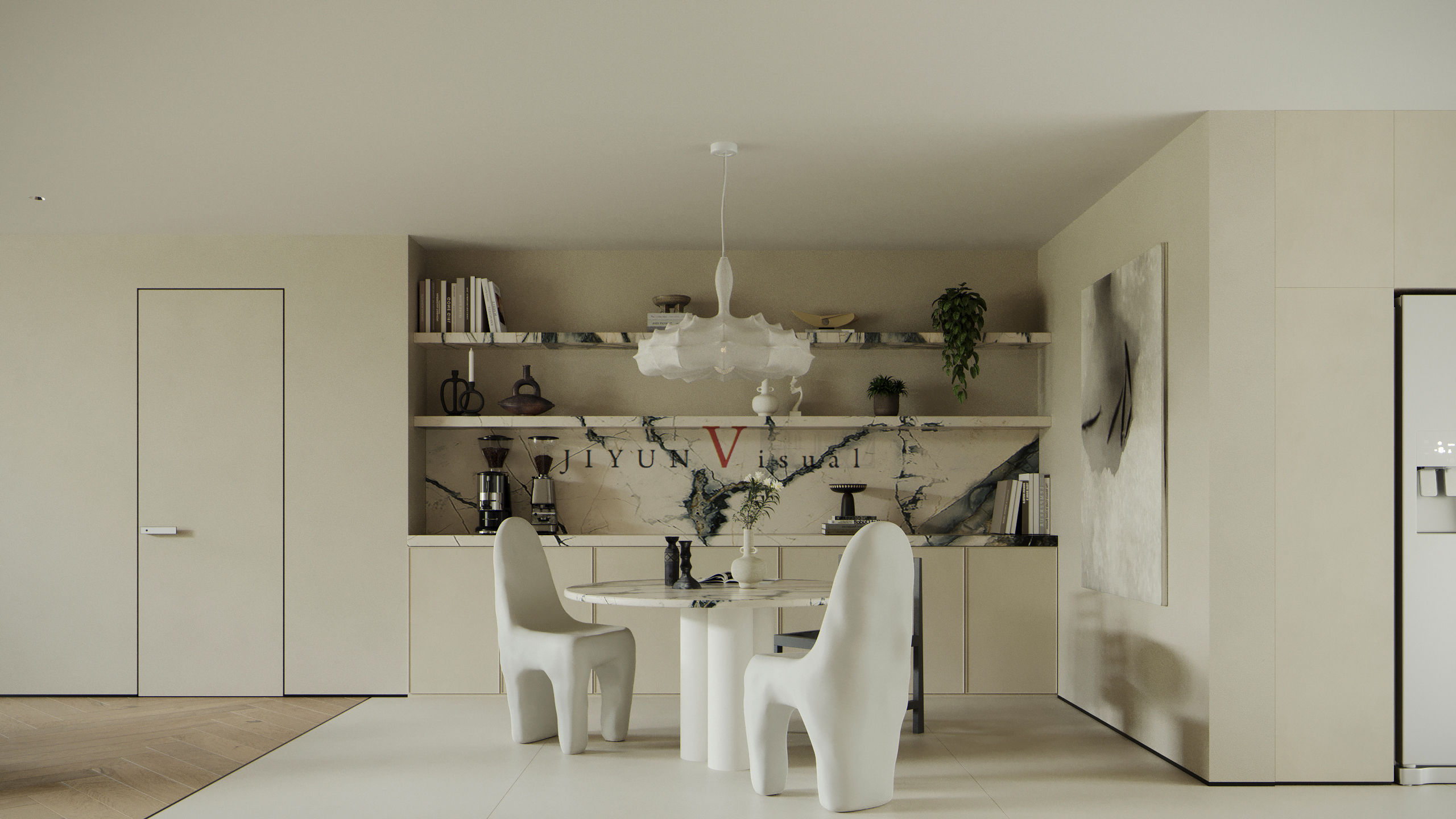 简约风格室内设计作品丨中国北京-9