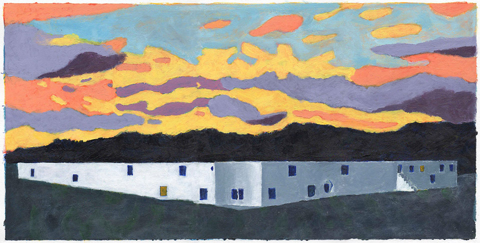 Luna 住宅 | 智利山脉下的几何庭院群 / Pezo von Ellrichshausen-59