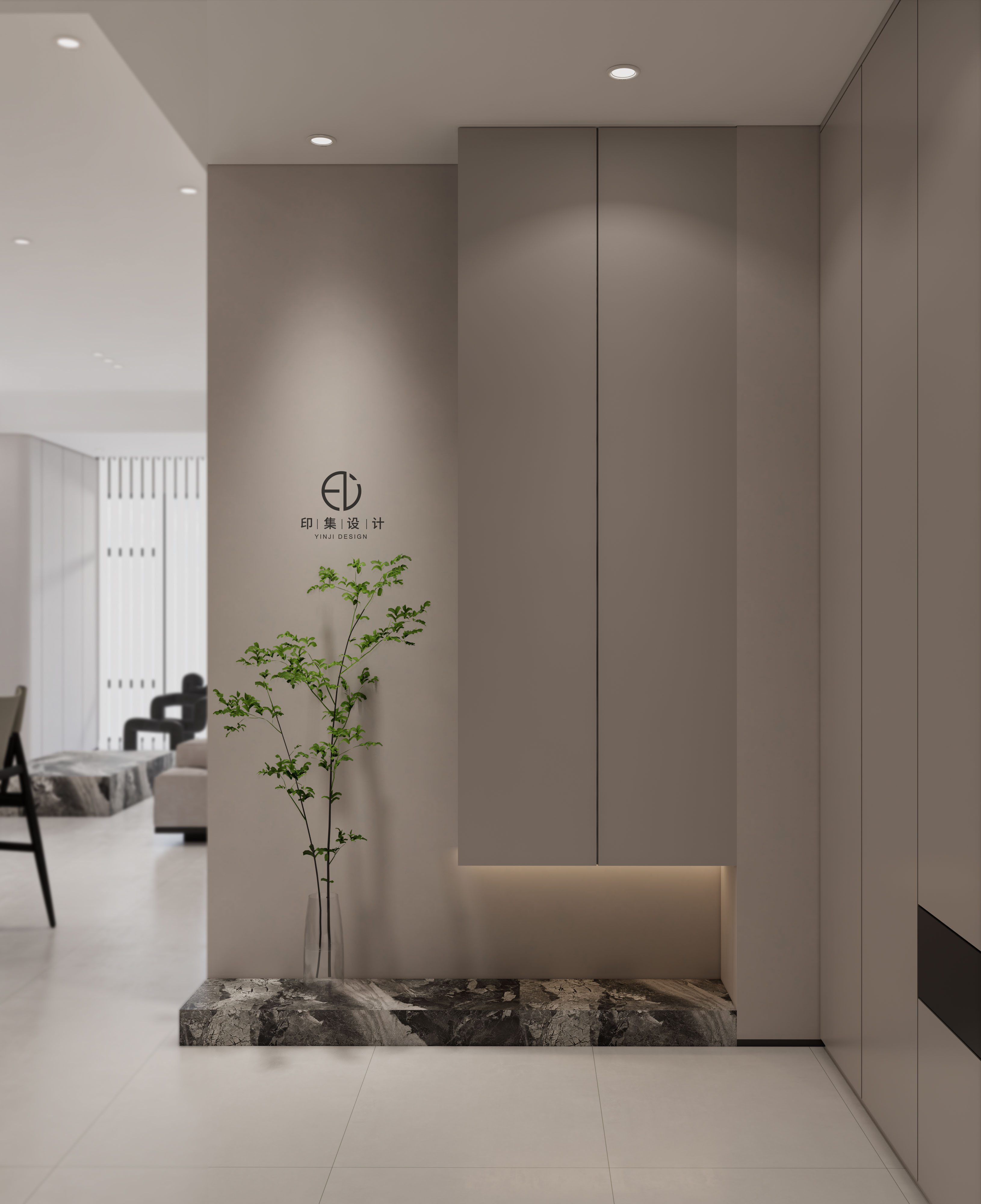 102㎡ 极简设计，静谧之境，回归纯粹-3