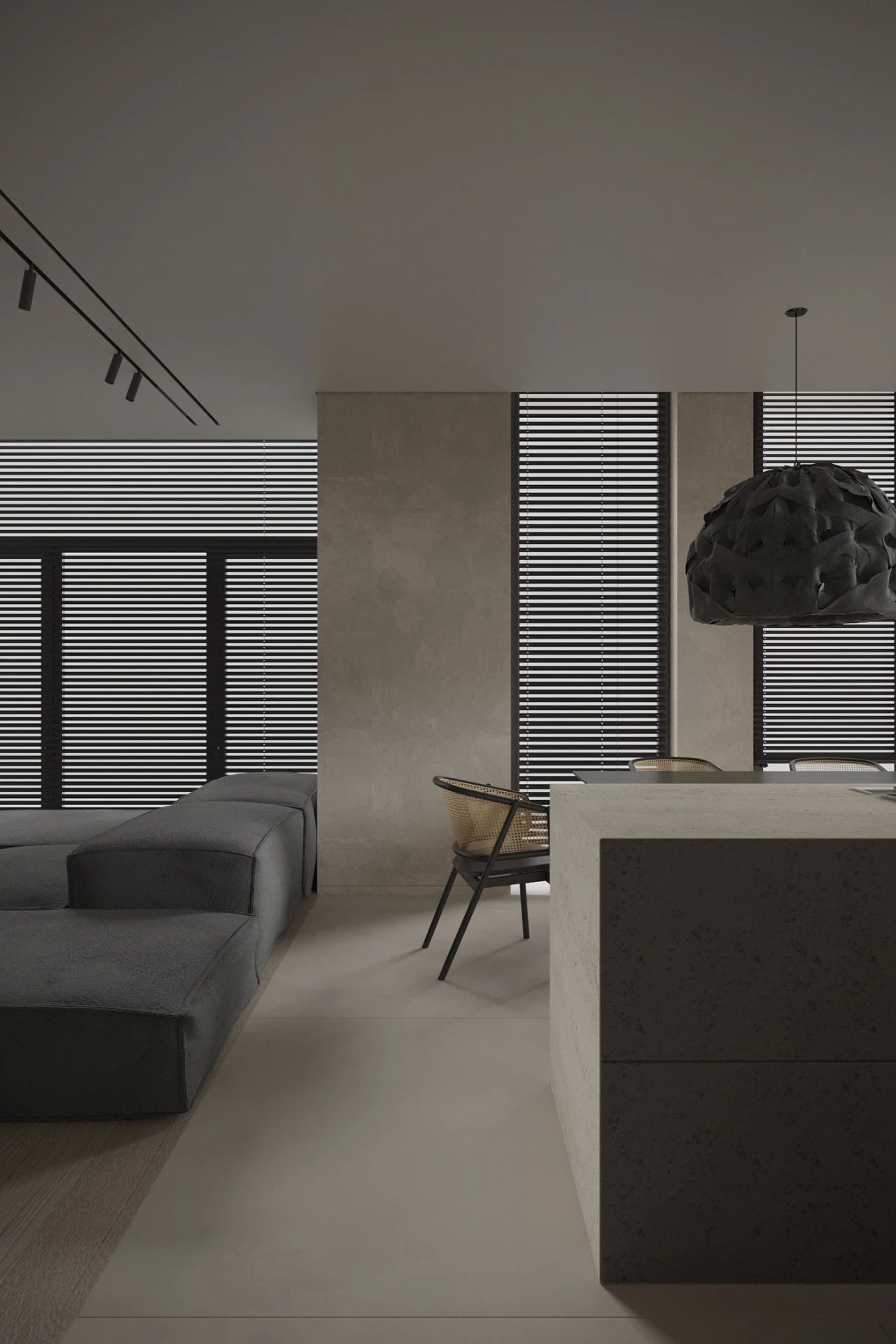 Ivan Honcharenko 打造 100㎡高级灰空间，简约而细腻-5